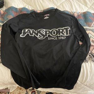 Jansport long sleeve black quick dry shirt